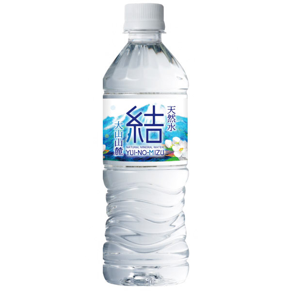 永伸商事 大山山麓天然水 結(ゆいのみず) 500mlペットボトル×24本入|天然水 ミネラルウォーター 水 銘水 深井戸水 名水