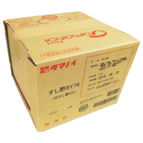 タマノイ酢 すし酢BY76 20L×1箱入|調味料 醸造酢 業務用
