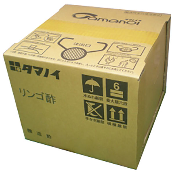 タマノイ酢 リンゴ酢 20L×1箱入|調味料 酢 業務用 お酢 リンゴ酢