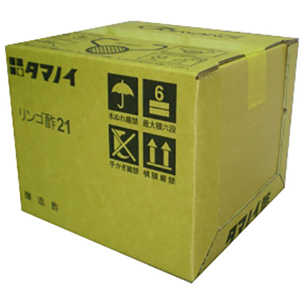 タマノイ酢 リンゴ酢21 20L×1箱入|調味料 酢 業務用 リンゴ酢