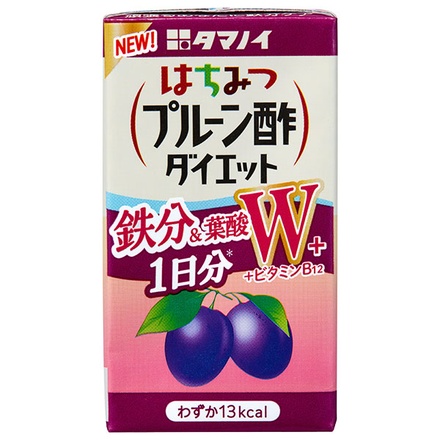 タマノイ酢 はちみつプルーン酢ダイエット 125ml紙パック×24本入×(2ケース)|酢飲料 果汁 プルーン酢 果汁 プルーン はちみつ ダイエット 紙