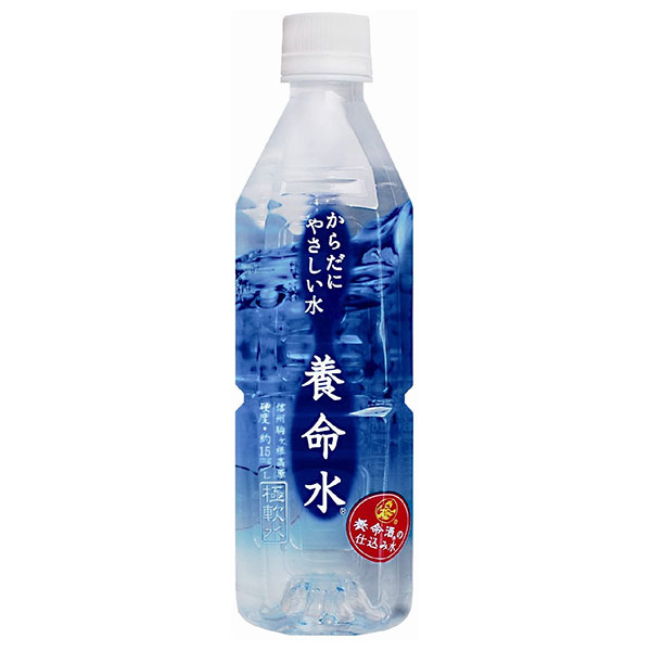 養命酒 からだにやさしい水 養命水 500mlペットボトル×24本入|水 ミネラルウォーター PET 鉱水