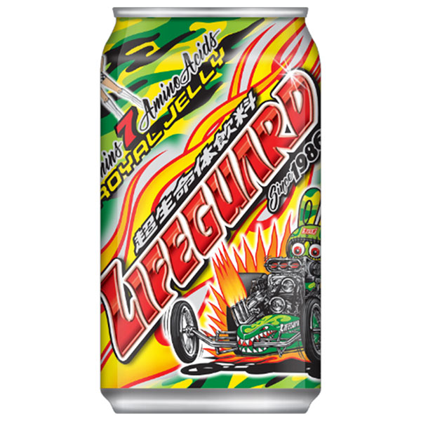 チェリオ ライフガード 350ml缶×24本入|炭酸 エナジードリンク ソーダ 栄養
