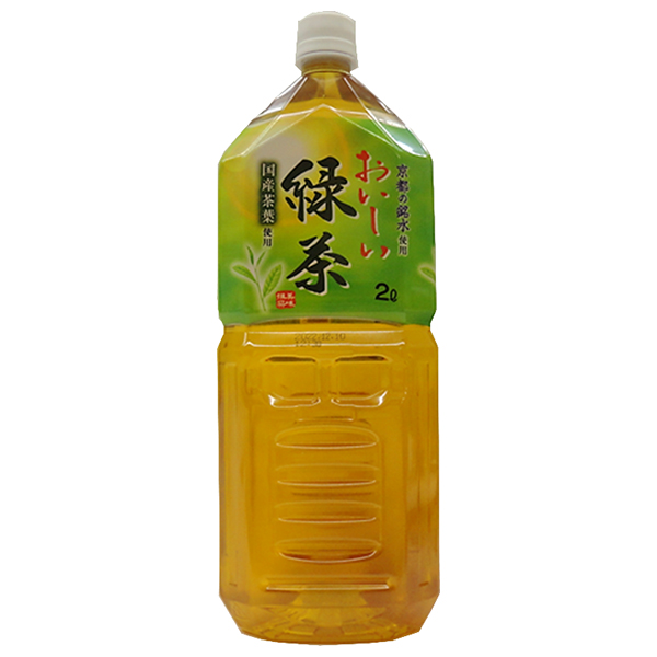 MRI 京都の銘水使用 おいしい緑茶 2Lペットボトル×6本入|茶飲料 緑茶 PET