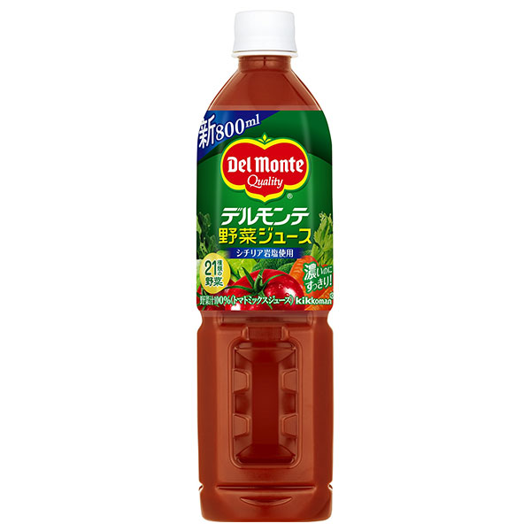 デルモンテ 野菜ジュース 800mlペットボトル×15本入|野菜ジュース 野菜 トマト リコピン