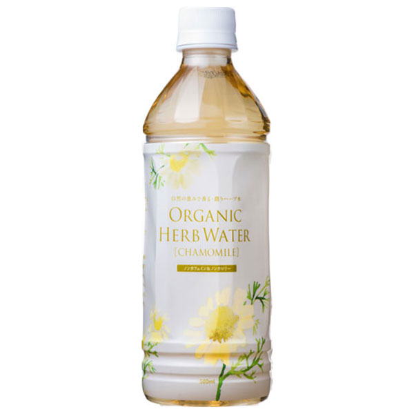 ナッシュ オーガニックハーブウォーター カモミール 500mlペットボトル×24本入|飲料水 ハーブ オーガニック