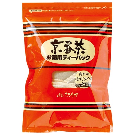 ちきりや 京番茶 お徳用ティーパック 8g×24袋×10袋入×(2ケース)|番茶 ほうじ茶 ティーバッグ