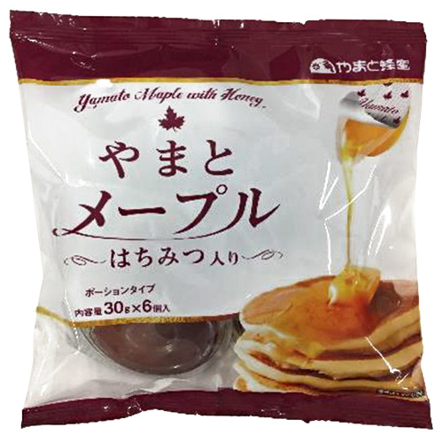 やまと蜂蜜 やまとメープル 30g×6個×12袋入|嗜好品 シロップ スイーツ パンケーキ デザート