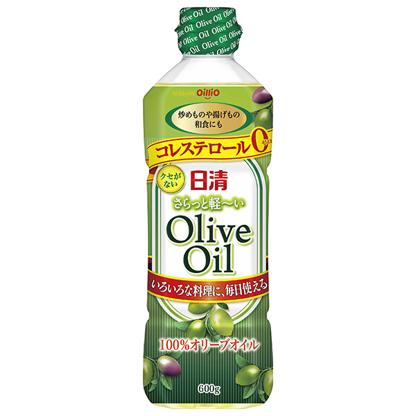 日清オイリオ 日清さらっと軽~いオリーブオイル 600gペットボトル×10本入|オリーブオイル 調味料 食用油
