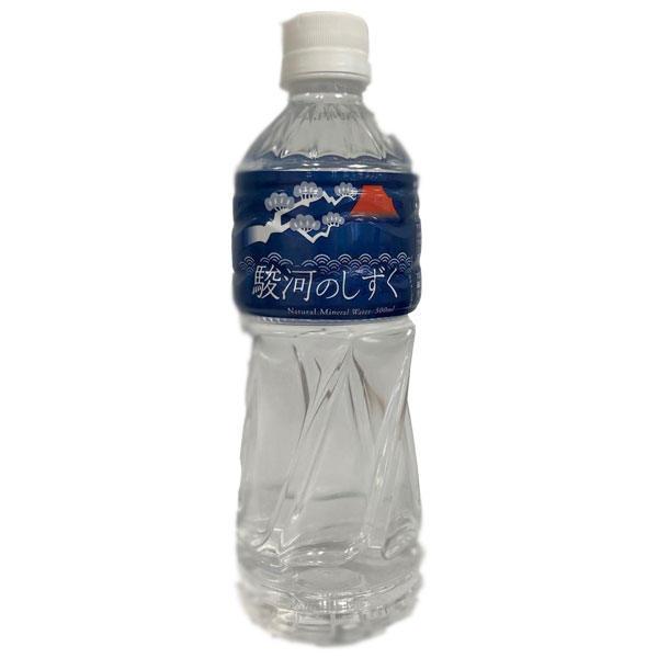 ミツウロコ 駿河のしずく 500mlペットボトル×24本入|ミネラルウォーター 水 鉱水 軟水 天然水