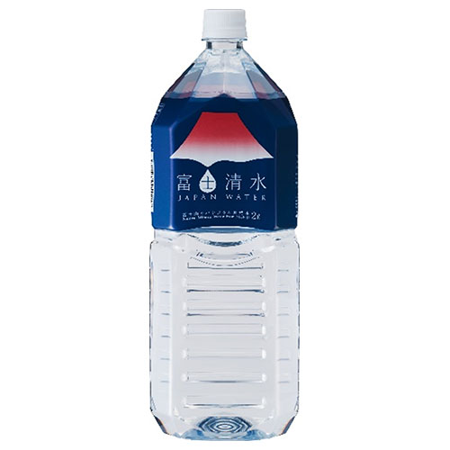 ミツウロコ 富士清水 JAPAN WATER 2Lペットボトル×6本入|ジャパンウォーター バナジウム ミネラルウォーター 鉱水 軟水