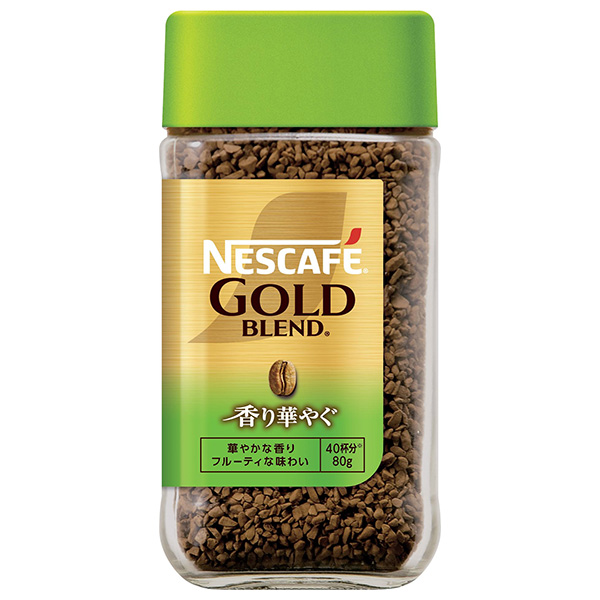 ネスレ日本 ネスカフェ ゴールドブレンド 香り華やぐ 80g瓶×24本入×(2ケース)|粉末 インスタント コーヒー 珈琲 瓶