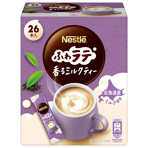 ネスレ日本 ネスレ ふわラテ 香るミルクティー (5.6g×26P)×12箱入|紅茶 粉末 ミルクティー インスタント