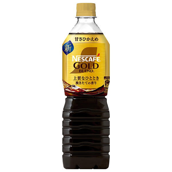 ネスレ日本 ネスカフェ ゴールドブレンド 上質なひととき ボトルコーヒー 甘さひかえめ 900mlペットボトル×12本入|ネスカフェ アイスコーヒー 珈琲