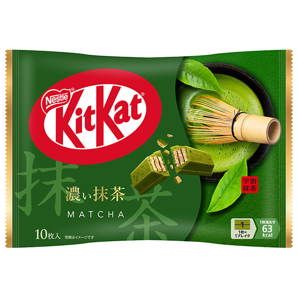 ネスレ日本 キットカット 濃い抹茶 10枚×12袋入|お菓子 チョコレート ウエハース