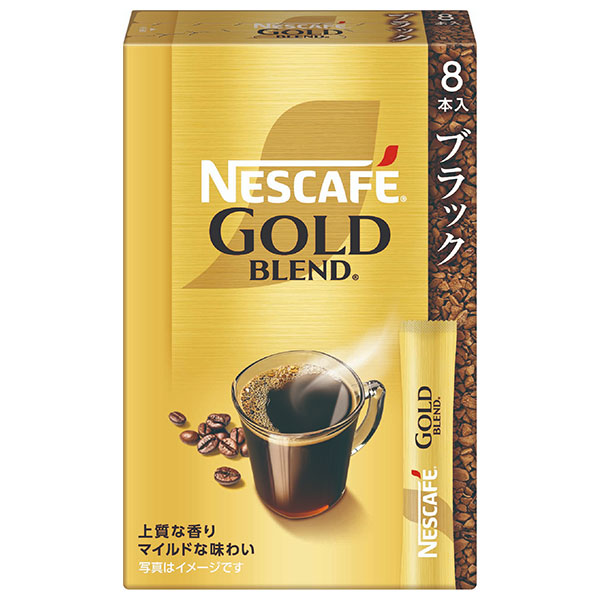 ネスレ日本 ネスカフェ ゴールドブレンド スティック ブラック (2g×8P)×12箱入|コーヒー類 スティック 珈琲