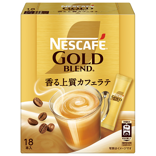 ネスレ日本 ネスカフェ ゴールドブレンド スティックコーヒー (7g×18P)×12箱入|スティックコーヒー 珈琲 カフェラテ