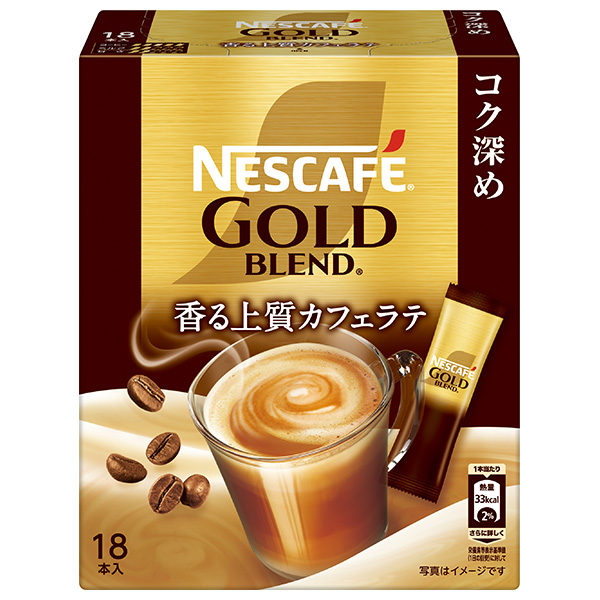 ネスレ日本 ネスカフェ ゴールドブレンド コク深め スティックコーヒー (7g×18P)×12箱入|スティックコーヒー 珈琲 カフェラテ
