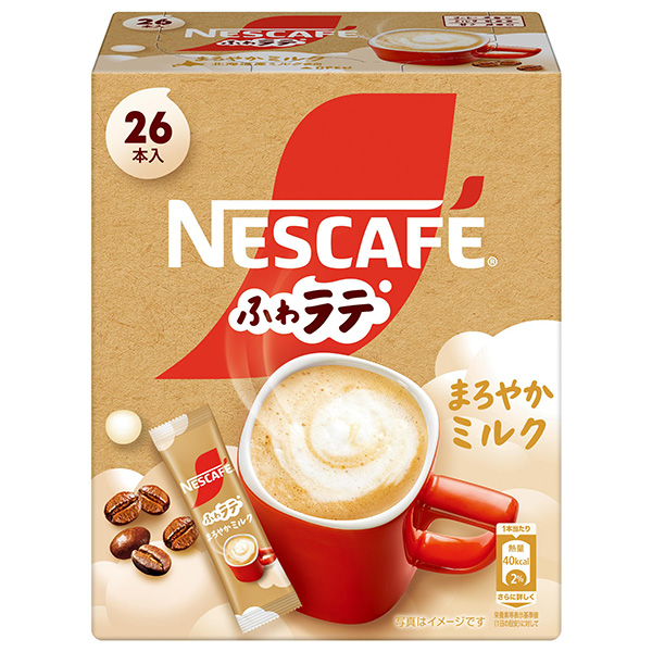 ネスレ日本 ネスカフェ エクセラ ふわラテ まろやかミルク (7.9g×26P)×12箱入|嗜好品 コーヒー 粉末 スティック