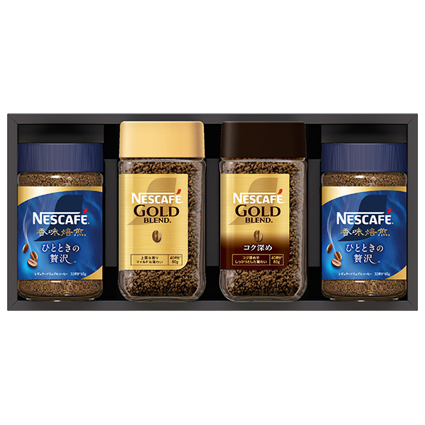 ネスレ日本 ネスカフェ プレミアム レギュラーソリュブルコーヒー ギフトセット (N30-AS)|ゴールドブレンド エクセラ 香味焙煎 珈琲 コーヒー