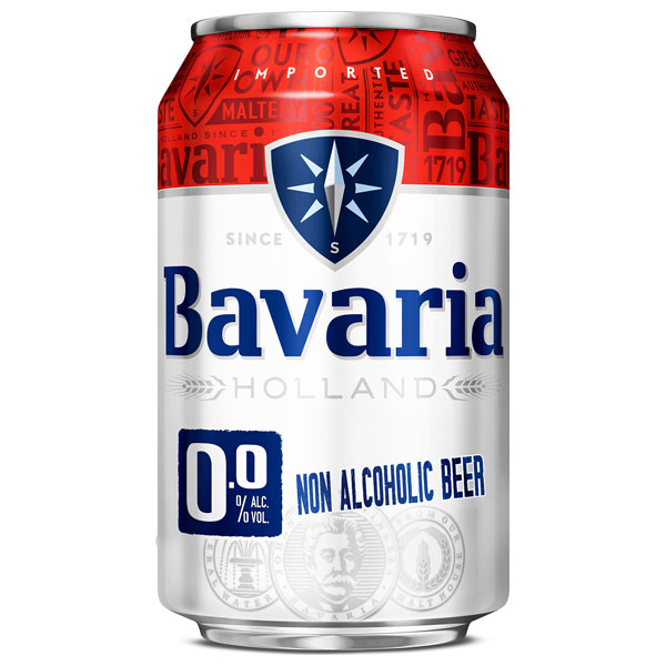 ババリア Bavaria0.0% ノンアルコールビール 330g缶×24本入|炭酸飲料 アルコールゼロ ババリア