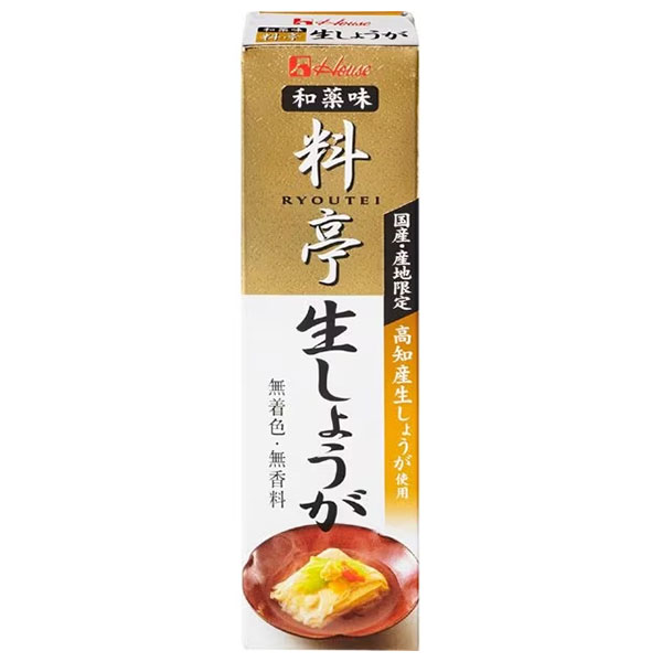ハウス食品 料亭生しょうが 31g×10本入|調味料 ショウガ 生姜