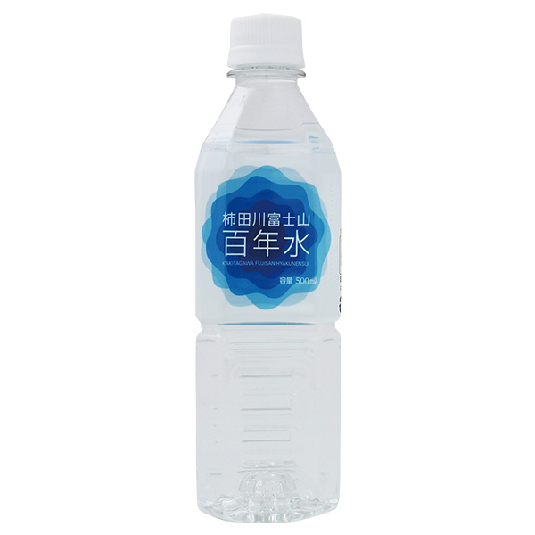 柿田川富士山 百年水 500mlペットボトル×24本入×(2ケース)|ミネラルウォーター 天然水 軟水 水 富士山
