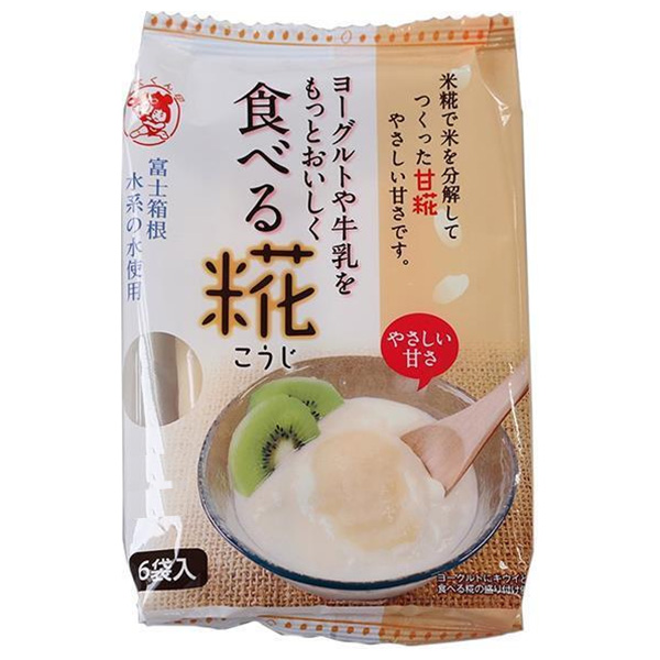 伊豆フェルメンテ 食べる糀 (30g×6食)×12袋入|嗜好品 ペースト 甘麹 米糀