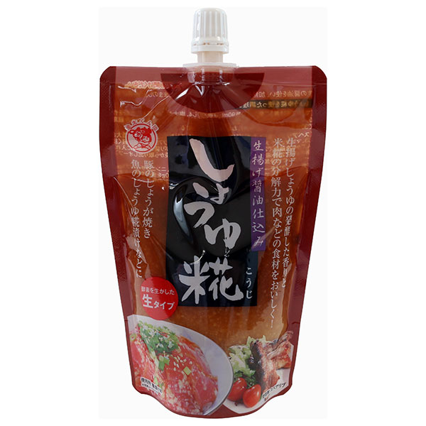 伊豆フェルメンテ しょうゆ糀SP(スパウトタイプ) 200g×10本入|発酵食品 酵素 生揚げ醤油 発酵熟成 米こうじ 生タイプ スパウトタイプ