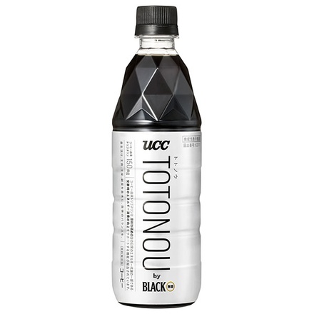 UCC TOTONOU by BLACK無糖 500mlペットボトル×24本入|ucc ブラック 無糖 コーヒー 珈琲