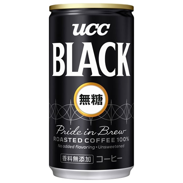 UCC BLACK(ブラック)無糖 185g缶×30本入|ucc ブラック無糖 BLACK 無糖