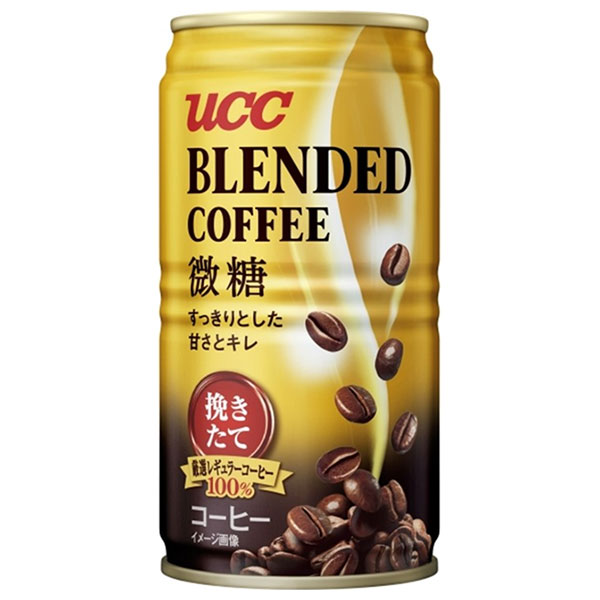 UCC ブレンドコーヒー 微糖 185g缶×30本入|微糖 ブレンドコーヒー 珈琲