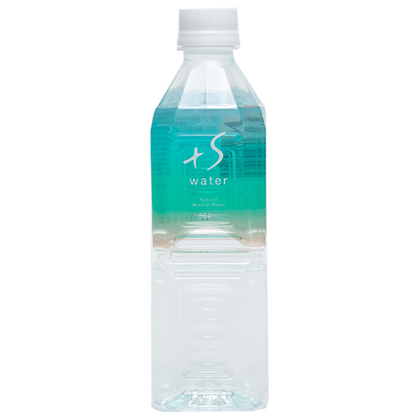 山陰クボタ水道用材 +S water 500mlペットボトル×24本入|ミネラルウォーター 水 PET