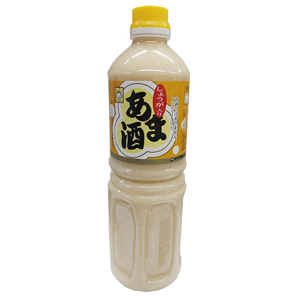 ヤマク食品 しょうが入り あま酒 1Lペットボトル×6本入|あまざけ 甘酒 生姜 ストレートタイプ