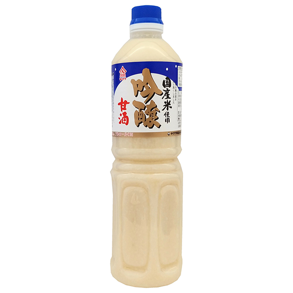 ヤマク食品 吟醸甘酒 1Lペットボトル×6本入×(2ケース)|あまざけ ストレートタイプ あま酒 国産米 無添加 1000ml