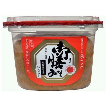 ヤマク食品 塩分ひかえめ御膳 カップ 675g×6袋入|味噌 みそ 調味料