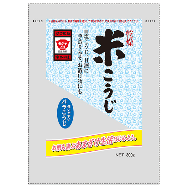 ますやみそ 乾燥米こうじ 300g×10袋入×(2ケース)|米麹 甘酒 塩麹