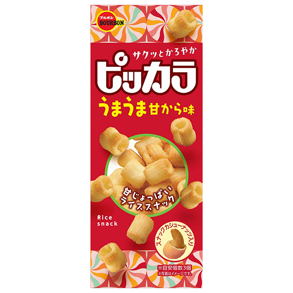 ブルボン ピッカラ うまうま甘から味 49g×10個入|お菓子 おやつ スナック菓子 おつまみ