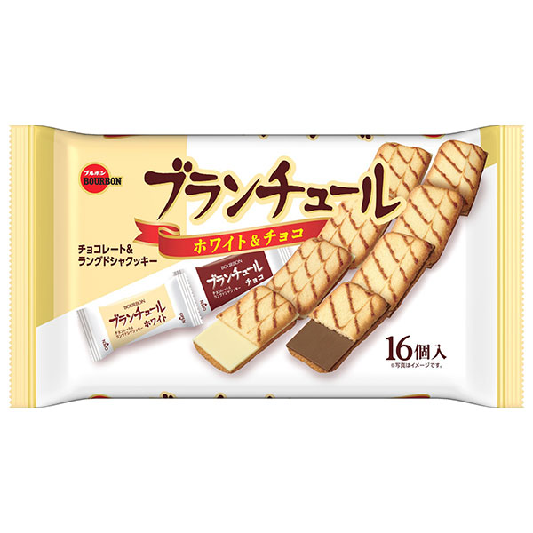 ブルボン ブランチュール 16個×12袋入|ラングドシャ クッキー チョコ ホワイト 詰め合わせ お菓子 スイーツ チョコサンド