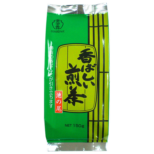 宇治の露製茶 宇治の露 香ばしい煎茶池の尾 150g×12袋入×(2ケース)|嗜好品 茶飲料 茶葉 緑茶 袋