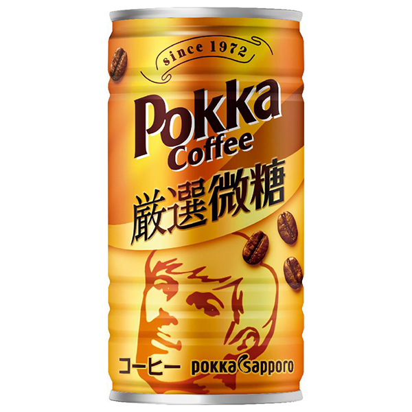 ポッカサッポロ ポッカコーヒー 厳選微糖 185g缶×30本入|微糖 缶コーヒー 珈琲 Pokka コーヒー