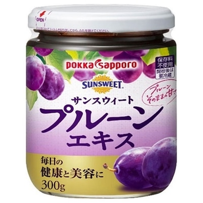ポッカサッポロ サンスウィート プルーンエキス 300g瓶×3個入×(2ケース)|一般食品 瓶 プルーン