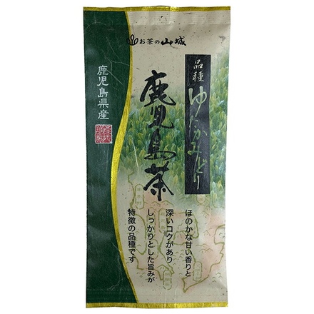 山城物産 鹿児島茶 品種ゆたかみどり 100g×20袋入×(2ケース)|嗜好品 茶飲料 茶葉 緑茶 袋