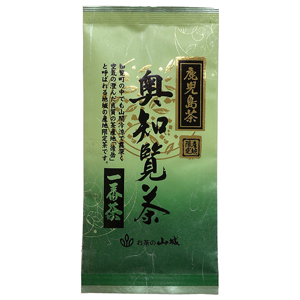 山城物産 奥知覧茶一番茶 80g×20袋入|嗜好品 茶飲料 茶葉 緑茶 袋