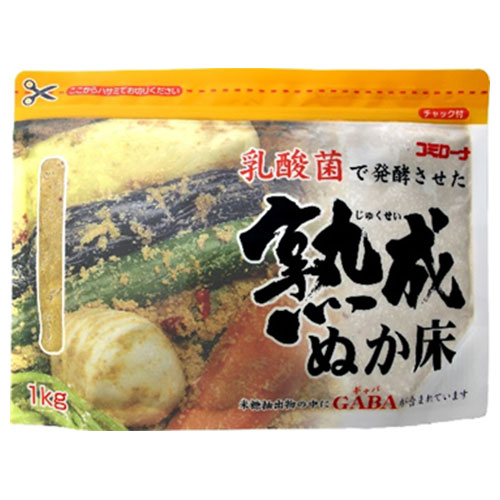 コーセーフーズ 熟成ぬか床 1kg×10袋入|調味料 一般食品 漬物 素 漬け物
