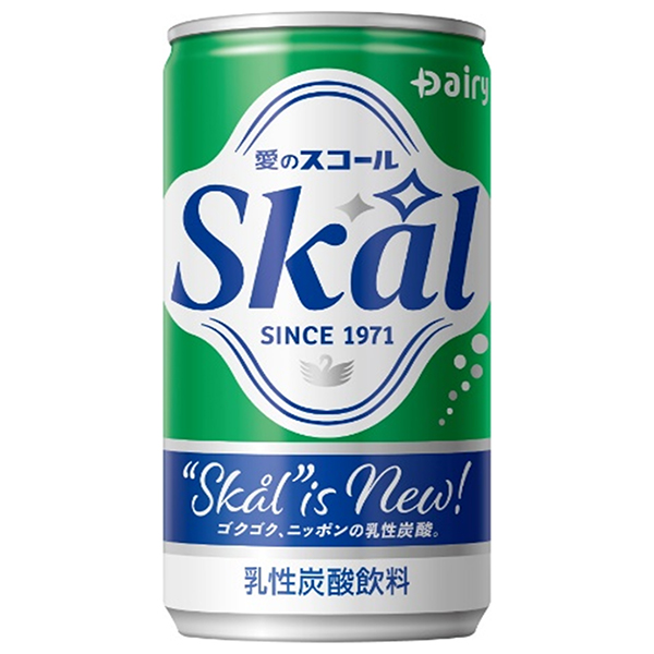 南日本酪農協同 スコールホワイト 185ml缶×30本入|スコール 炭酸 スパークリング