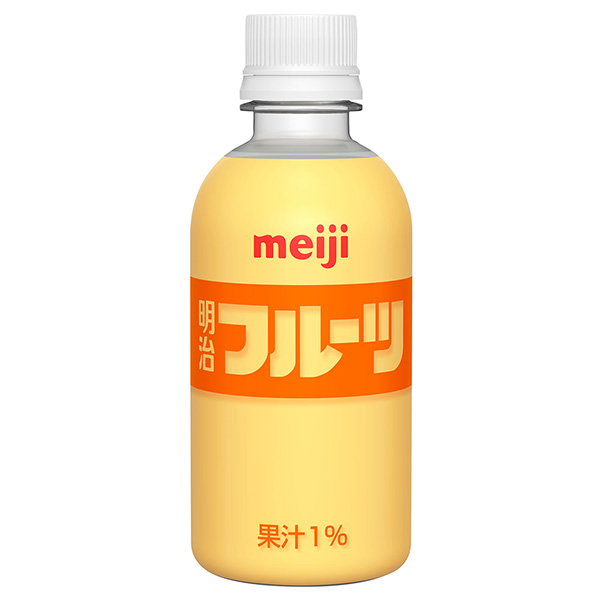 明治 フルーツ 220mlペットボトル×24本入 メーカー 問屋直送|フルーツオレ 乳酸 くだもの 果実