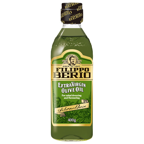 J-オイルミルズ FILIPPO BERIO エクストラバージンオリーブオイル 400g瓶×12本入|味の素 オリーブオイル 調味料 油