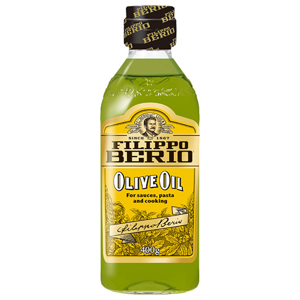 J-オイルミルズ FILIPPO BERIO オリーブオイル 400g瓶×12本入|味の素 オリーブオイル 調味料 油