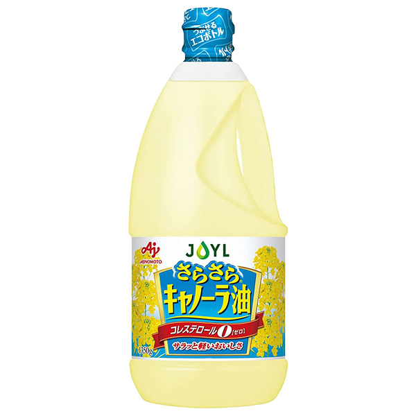 J-オイルミルズ AJINOMOTO さらさらキャノーラ油 1350g×6本入|味の素 キャノーラ 油 調味料 栄養機能食品